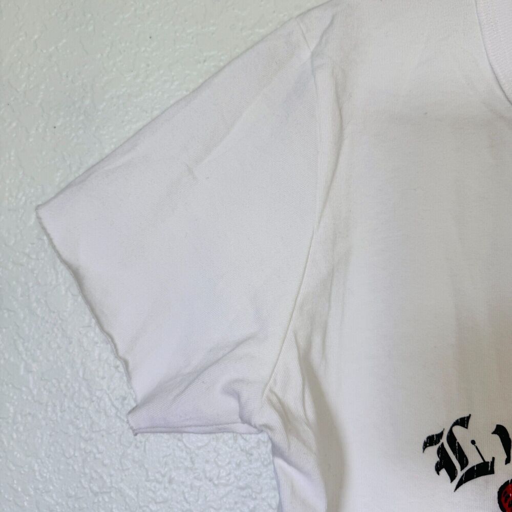 Vintage Lucky Brand Shirt Womens Large Snake Tattoo Art Hollywood Graphic Tee L - Picture 6 of 14